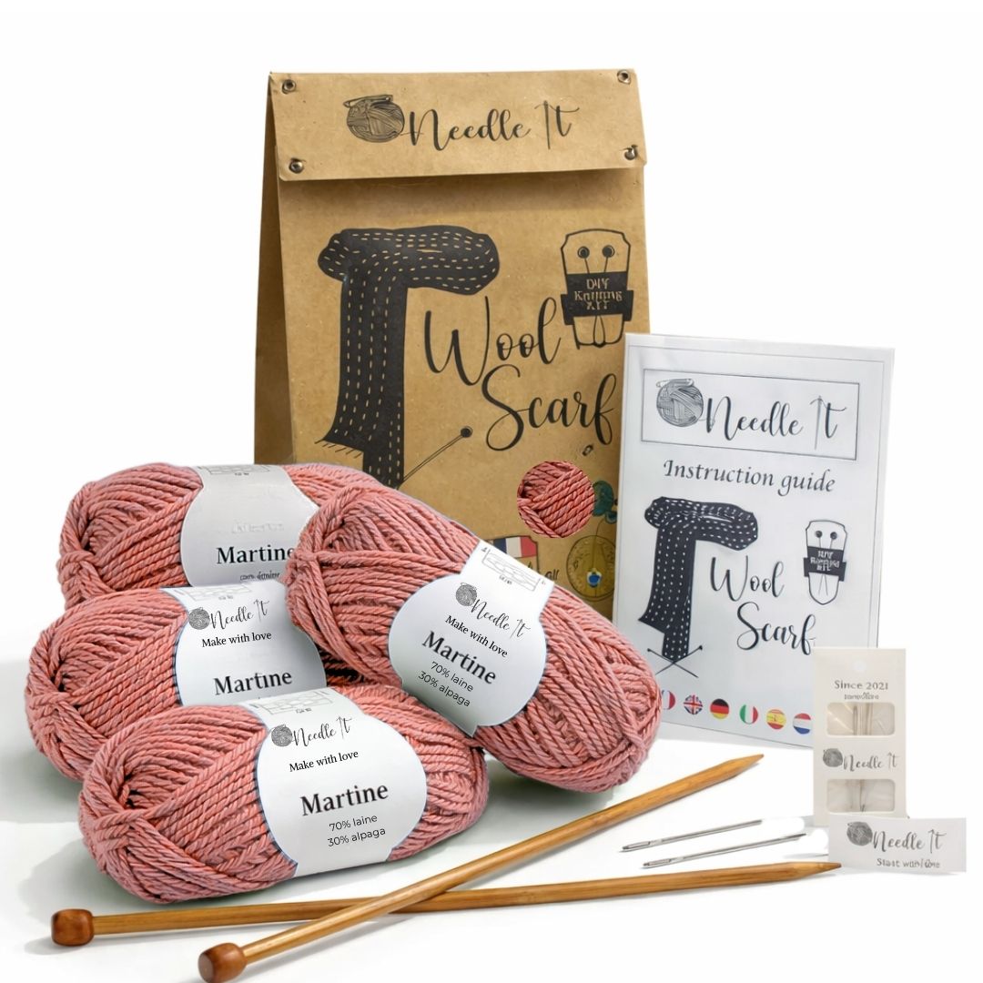 Kit de tricot : l'Echarpe