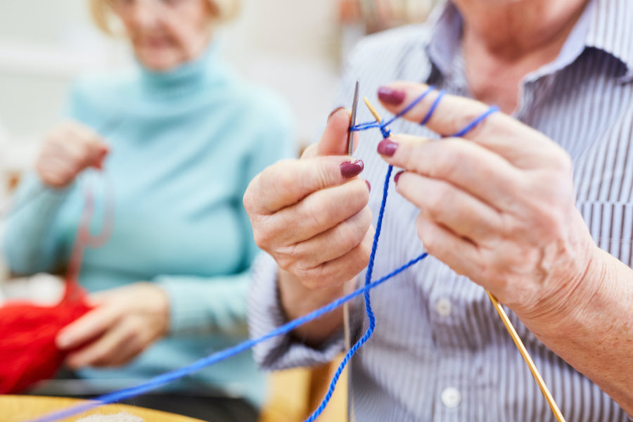 Comment faire le point de riz au tricot ?