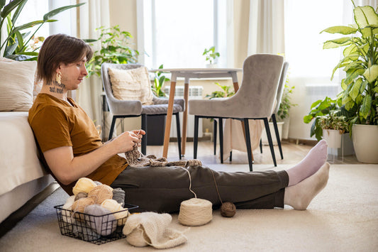 Comment tricoter avec le point crocodile ?