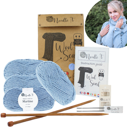 Kit de tricot : l'Echarpe