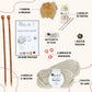 Kit tricot bonnet