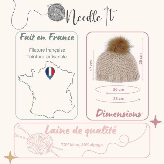 Kit tricot bonnet