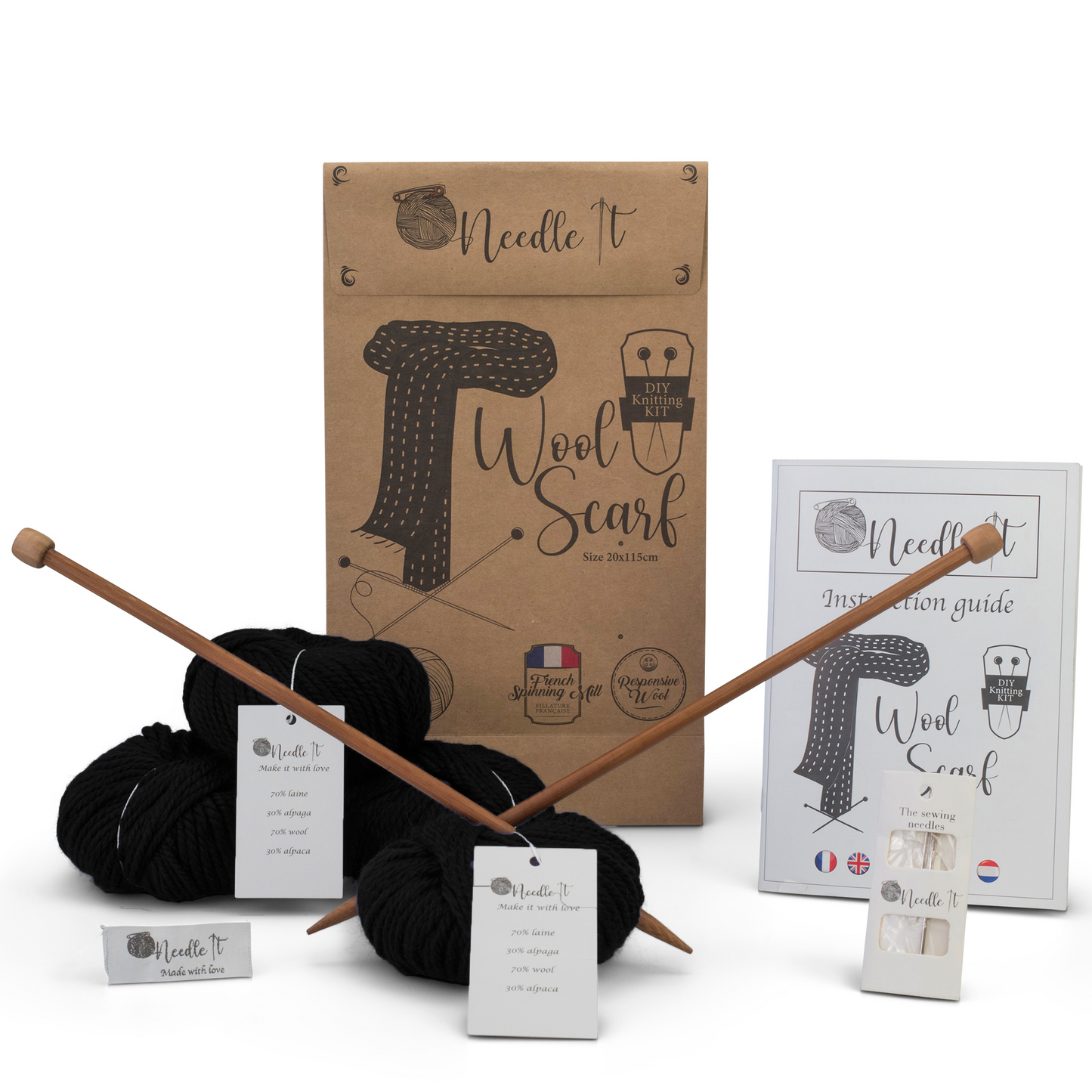 Kit para tejer : Bufanda