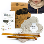 Kit para tejer un cuello para infante